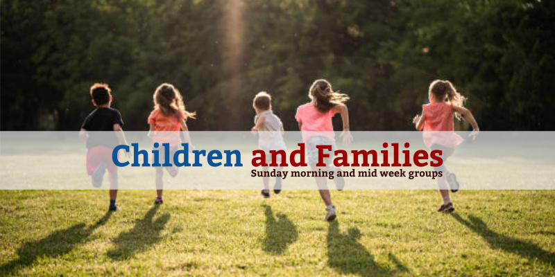 Children and Families*We love to welcome children to be part of our church family and run Sunday and midweek groups for various ages.*More details